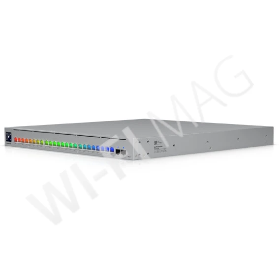 Ubiquiti UniFi Enterprise Campus 24 PoE Switch (1050 Вт) 26-портовый (2 SFP28, 24 PoE+++) Etherlighting коммутатор