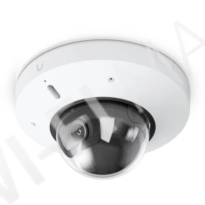 Ubiquiti UniFi G6 Mini Dome Camera White, 8 Мп PoE с двусторонней аудиосвязью и ночным видением белая IP-видеокамера