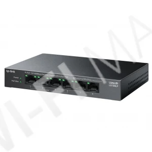 TP-Link LS106LP, LiteWave 6-портовый 10/100 Мбит/с (4 PoE) неуправляемый коммутатор