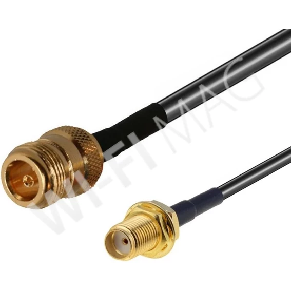 Кабель SMA Female/N Female RF240, 8 м.