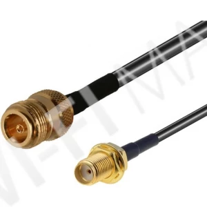 Кабель SMA Female/N Female RF240, 8 м.