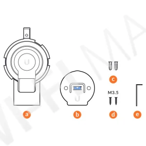 Ubiquiti Access Point Lite Arm Mount, настенное крепление для точек доступа