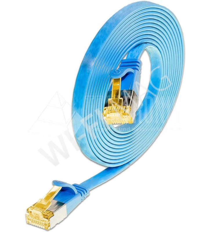 Кабель Wirewin SLIM STP Cat.6A, 5.0 м синий