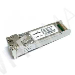 Max Link 10G SFP+ optical module, WDM, SM, Tx 1330/Rx1270nm, 10km, 1x LC connector, DDM, оптический модуль