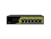 Неуправляемые коммутаторы с PoE Conexpro GNT-P9206EA, 6-портовый 10/100 Мбит/с (4 PoE) неуправляемый коммутатор