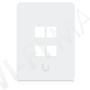 Ubiquiti Vertical 4-Port Paintable Keystone Wall Plate (4-pack) вертикальные панели с 4-мя слотами Keystone (4 штуки)