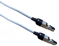 Кабельная продукция Кабель патч-корд Masterlan patch cable SSTP, Cat6A, 3 м, Rotating plug RJ45 180°, серый
