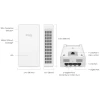 TP-Link EAP775-Wall BE9300, трехдиапазонная точка доступа Omada Wi-Fi 7 с поддержкой PoE