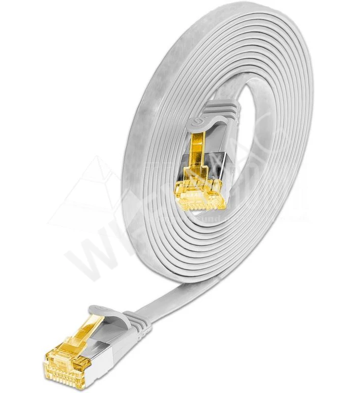 Кабель Wirewin SLIM STP Cat.6A, 1.5 м белый