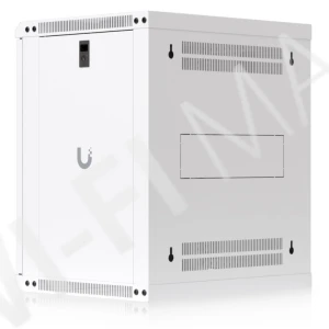 Ubiquiti 12U Rack Cabinet Glass Front Door (450 мм) стоечный шкаф 12U с 2-мя вентиляторами и стеклянной дверцей