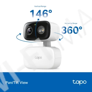 TP-Link Tapo C206, уличная умная с двусторонней аудиосвязью, цветным ночным видением и сигнализацией Wi‑Fi-камера