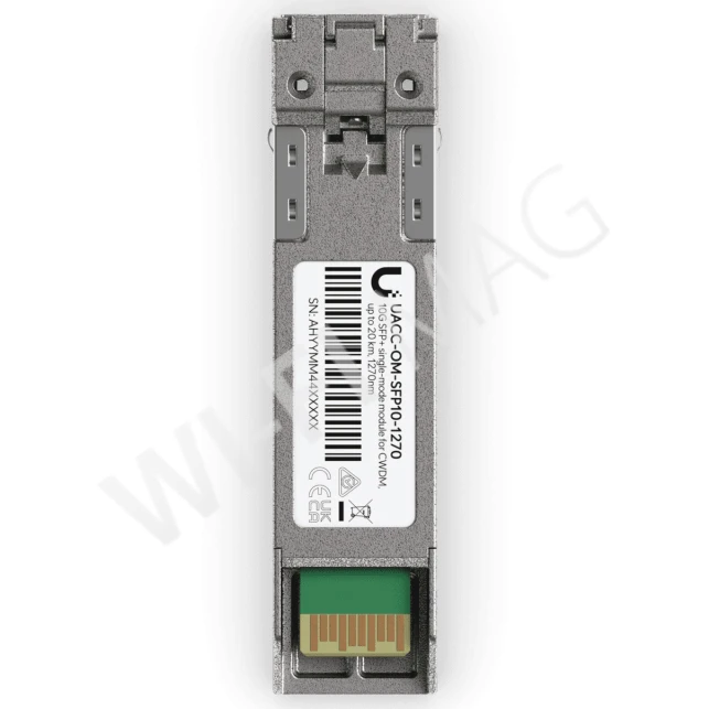 Ubiquiti UACC-OM-SFP10-1270 Модуль SFP+/LCupc Duplex, 1270 nm, Single-Mode Optical Module, 10G, 20km