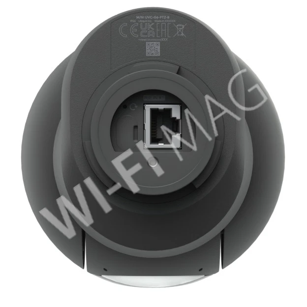 Ubiquiti UniFi G6 PTZ Camera Black, 8 Мп уличная PoE+ с 10-кратным зумом и 2-мя объективами черная IP-видеокамера