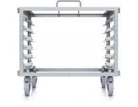 Шкафы, стойки Ubiquiti Toolless Mini Rack, мини-стойка размером 6U с 24-портовой глухой коммутационной панелью
