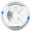 Ubiquiti UniFi G6 Pro 360 Flush Mount White, белое крепление для скрытого монтажа камер UVC-G6-Pro-360 в стену/потолок
