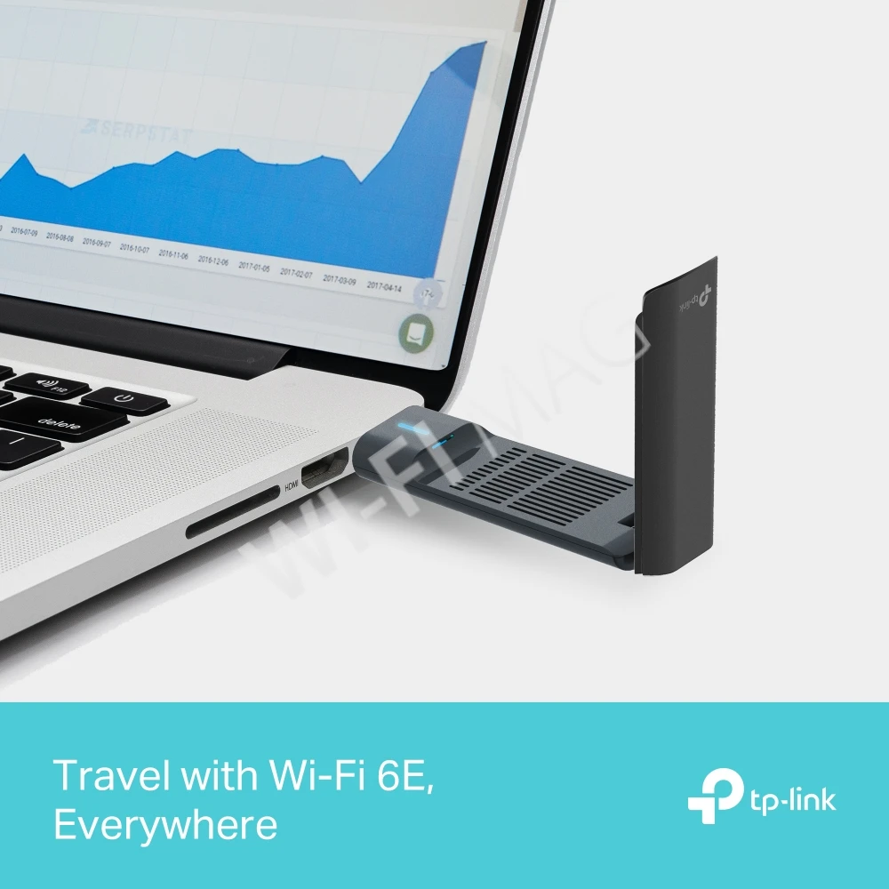 TP-Link Archer TXE50UH AXE3000, трёхдиапазонный Wi-Fi 6E USB-адаптер 3.0