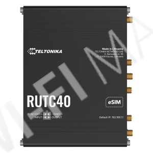 Teltonika RUTC40, двухдиапазонный промышленный маршрутизатор 4G Cat 4 Wi-Fi 6
