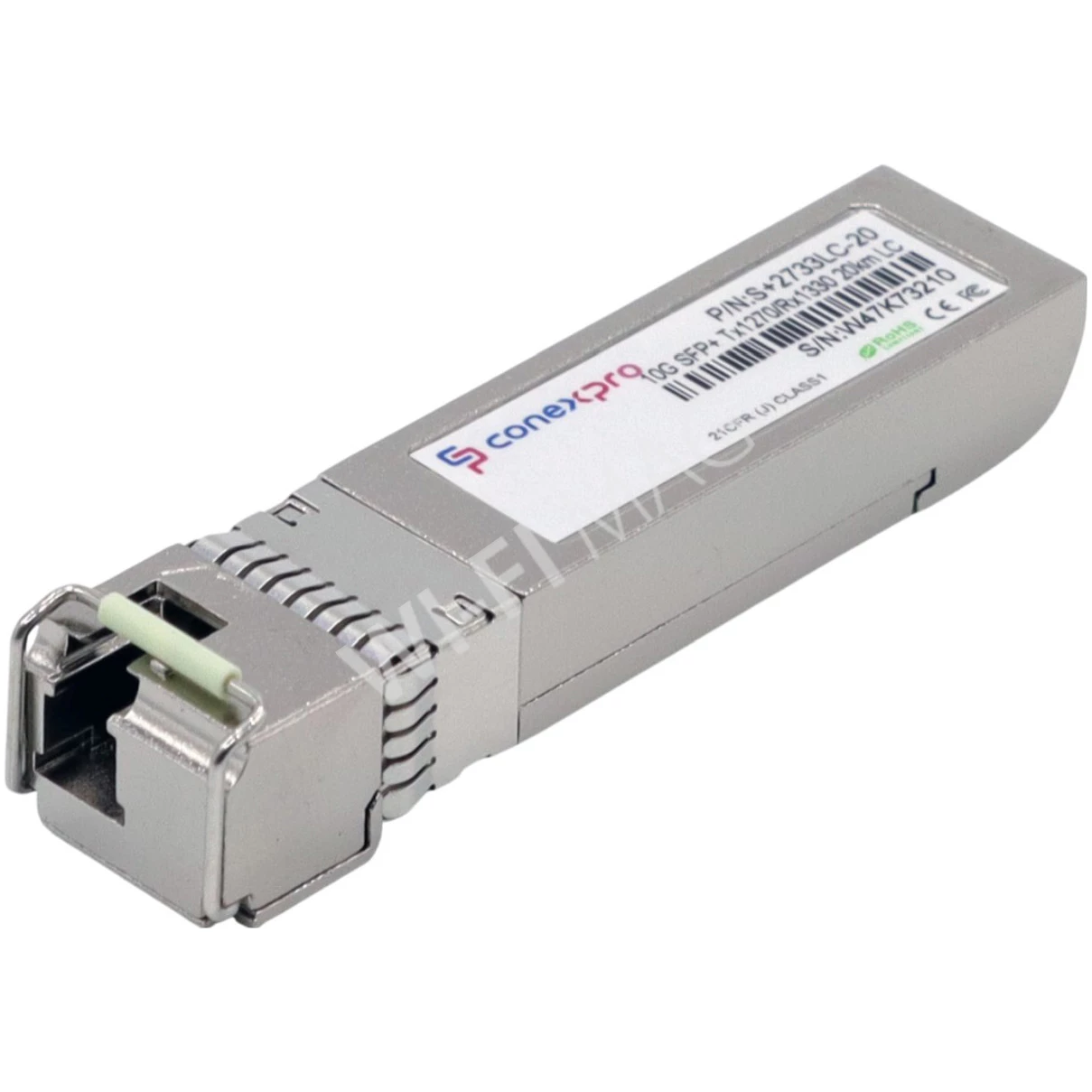 Conexpro S+2733LC-20 модуль SFP+ Single Mode, 10 Гбит/с, LC, WDM/BiDi, 20 км (Tx=1270/Rx=1330)