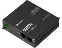 3G, 4G (LTE), 5G Teltonika RUT276 Compact RedCAP 5G Router, промышленный 5G маршрутизатор Wi-Fi 4