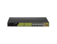 Неуправляемые коммутаторы с PoE Conexpro GNT-P4813V6, с 16 PoE, 2 LAN (1 Гбит/с) и 1 SFP портом неуправляемый коммутатор