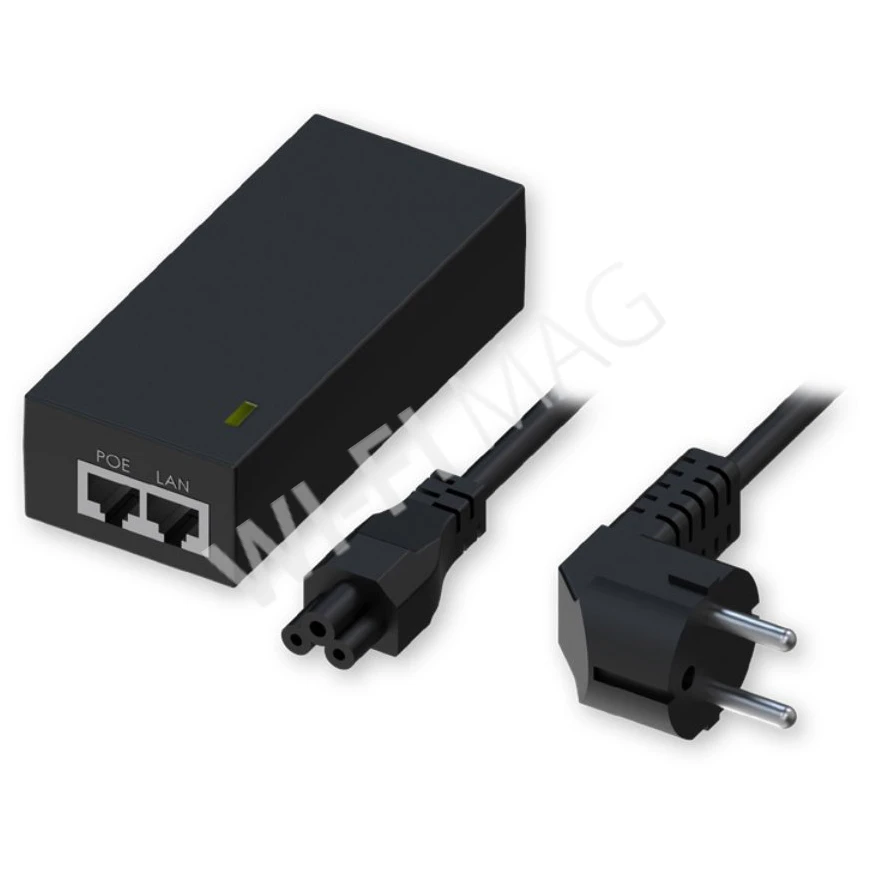 Teltonika PR325EUB EU Single Port Gigabit PoE Injector, PoE-инжектор (30 Вт)