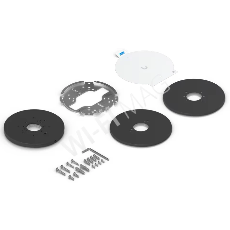 Ubiquiti UniFi Protect Gang Box Mounting Plate Black, черная пластина для сопряжения камер с распределительными коробками