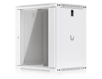 Шкафы, стойки Ubiquiti 12U Rack Cabinet Glass Front Door (450 мм) стоечный шкаф 12U с 2-мя вентиляторами и стеклянной дверцей