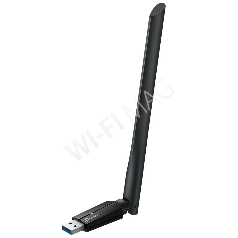TP-Link Archer TBE400U Plus BE6500, трехдиапазонный USB-адаптер Wi-Fi 7