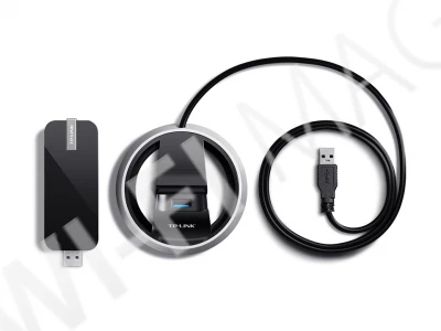 TP-Link Archer T9UH AC1900, двухдиапазонный Wi‑Fi USB‑адаптер высокого усиления