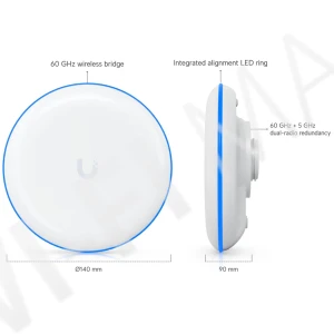 Ubiquiti UniFi Building Bridge (1-pack) антенна панельная активная (1 штука)