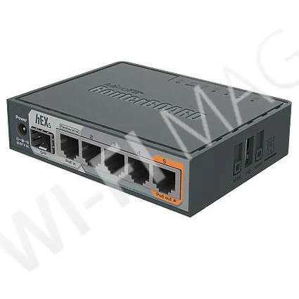 Mikrotik RouterBOARD hEX S, маршрутизатор