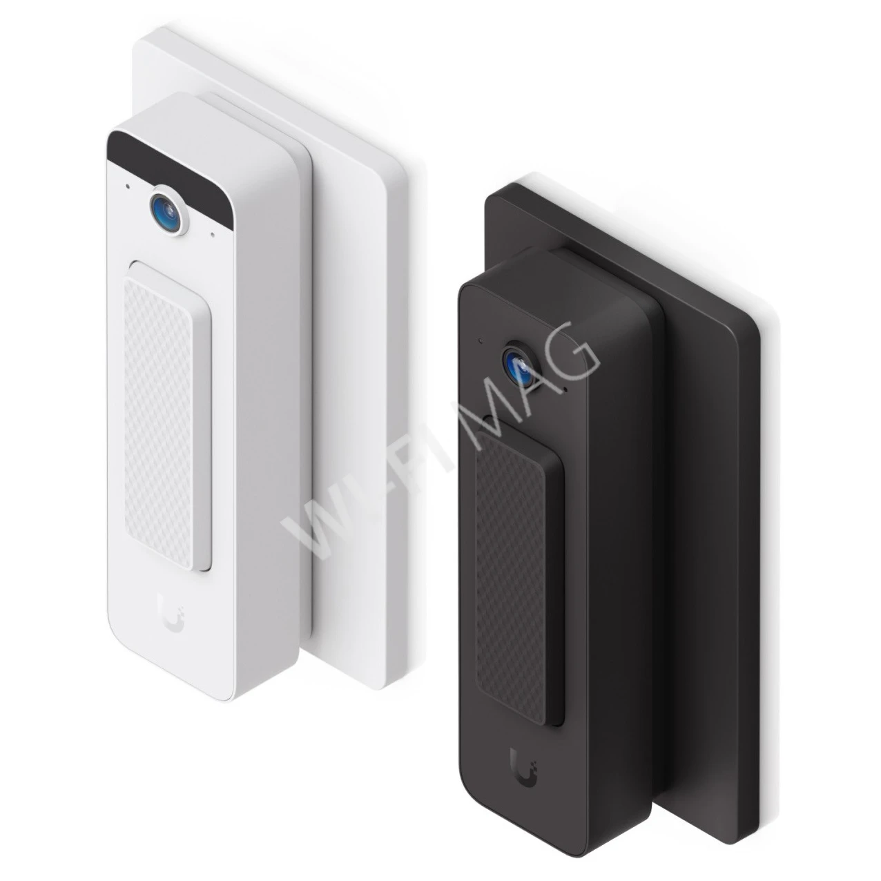 Ubiquiti Doorbell Lite Gang Box Mounting Plate Black, черная монтажная пластина для видеодомофона UVC-Doorbell-Lite