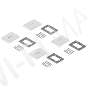 Ubiquiti Horizontal 2-Port Paintable Keystone Wall Plate (4-pack) горизонтальные панели с 2-мя слотами Keystone (4 штуки)