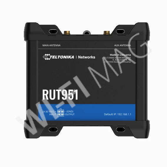 Teltonika RUT951 Industrial Cellular Router, промышленный сотовый маршрутизатор