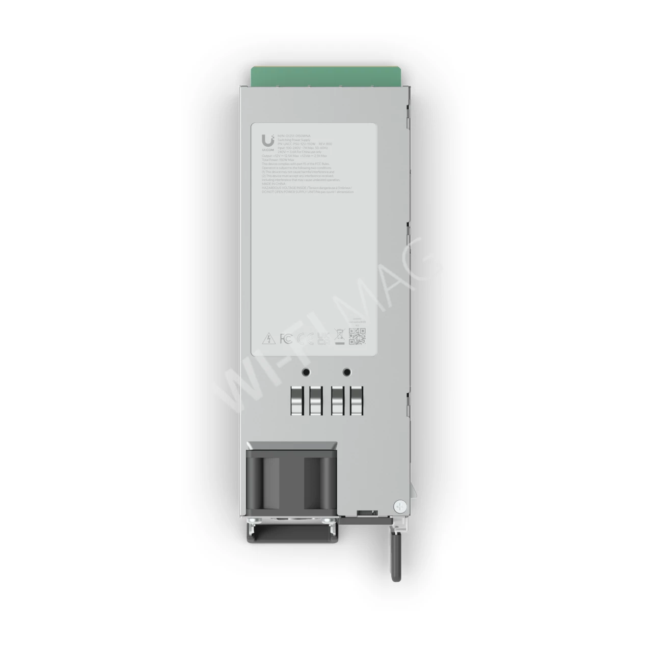 Ubiquiti Hot-Swappable Power Module, модуль питания с возможностью горячей замены 150 Вт (12 В)