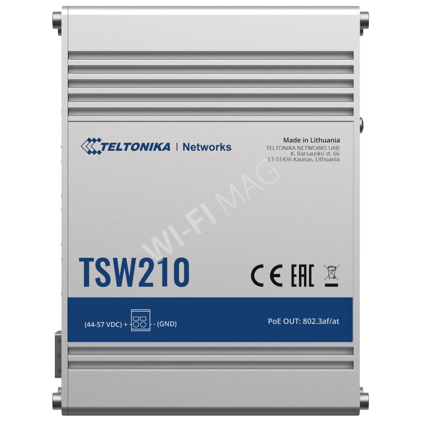 Teltonika TSW210 промышленный неуправляемый коммутатор