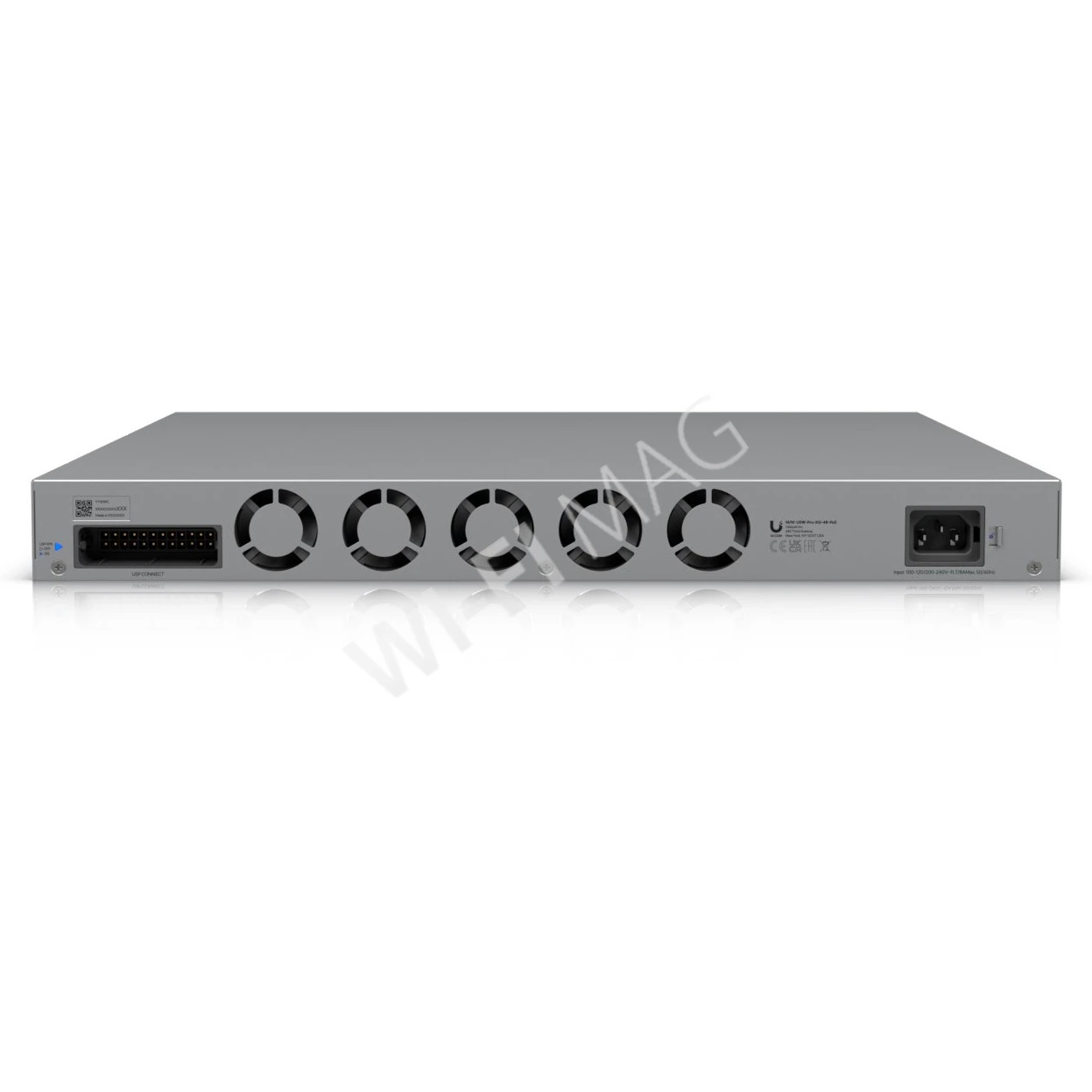 Ubiquiti UniFi Switch Pro XG 48 PoE (1080 Вт) управляемый с 48 портами PoE+++ Etherlighting коммутатор