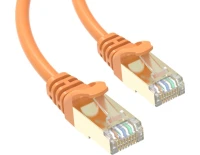 Кабельная продукция Conexpro Patch Cable STP, CAT6A (0,25 метра) патч-кабель оранжевый