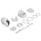 Ubiquiti UniFi AI PTZ Industrial Camera White, 8 Мп уличная PoE++ с 22-кратным зумом и ночным видением белая IP-видеокамера