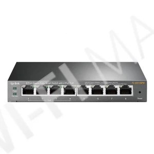 TP-Link TL-SG108PE, 8‑портовый коммутатор с 4 портами PoE