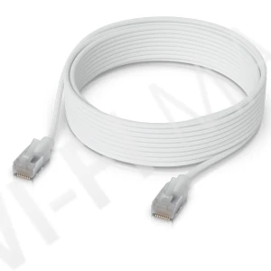 Ubiquiti UniFi Etherlighting Patch Cable (8 метров) патч-кабель Cat.6A, RJ45, белый