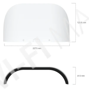 Ubiquiti AI Multi Sensor 2 Camera Weather Shield, козырек для защиты от непогоды камеры UVC-AI-MS-2