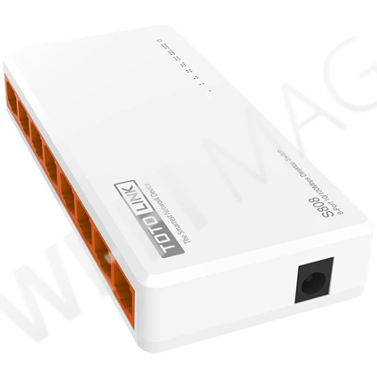 Totolink S808 V5, 8-ми портовый неуправляемый коммутатор (10/100 Мбит/с)