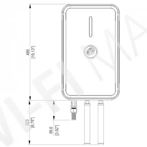 QuWireless (AX50MO) QuMax Omni for Teltonika RUTX50, внешняя интегрированная многодиапазонная антенна