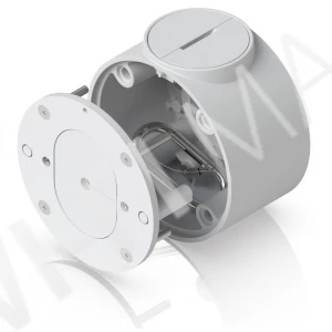 Ubiquiti UniFi Camera Compact Junction Box White, белая монтажная коробка для камер UVC-G5-Dome-Ultra и UVC-G5-Turret-Ultra