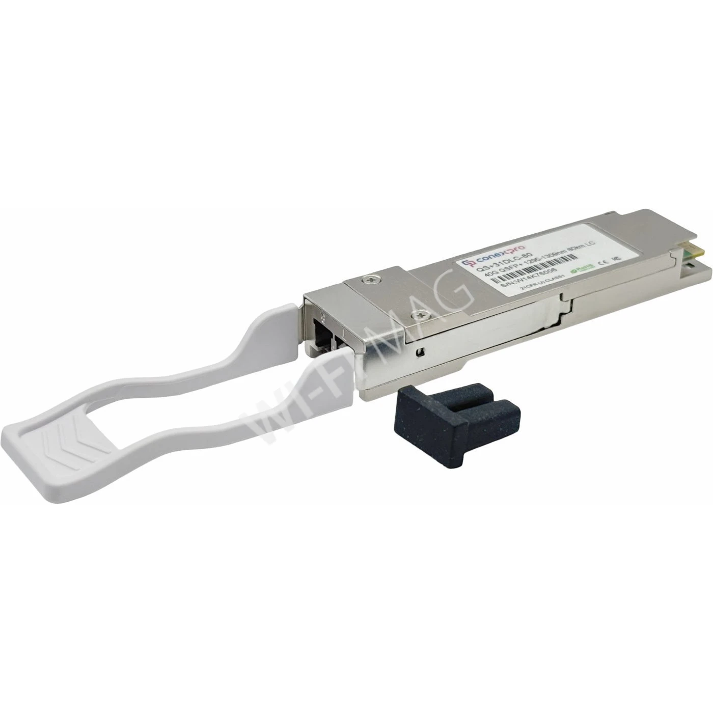 Conexpro QS+31DLC-80 модуль QSFP+ Single Mode, 40 Гбит/с, 2xLC, 80 км (Tx/Rx=1295, 1300, 1304, 1309) CWDM DDM