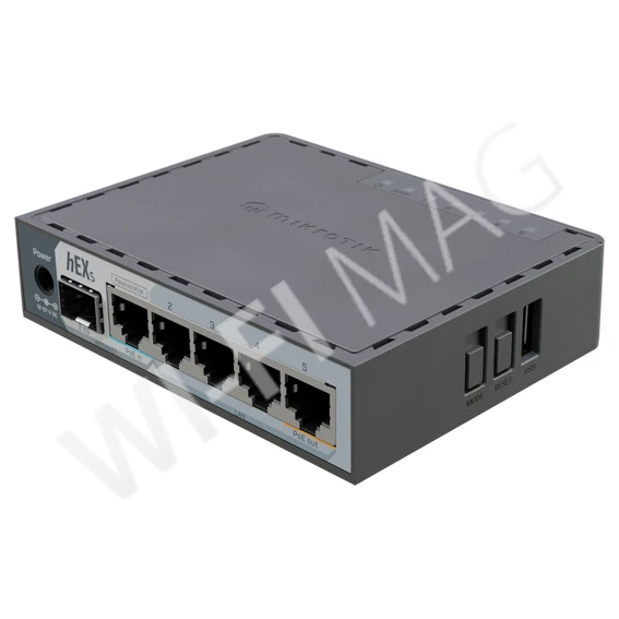 Mikrotik RouterBOARD hEX S (2025), маршрутизатор