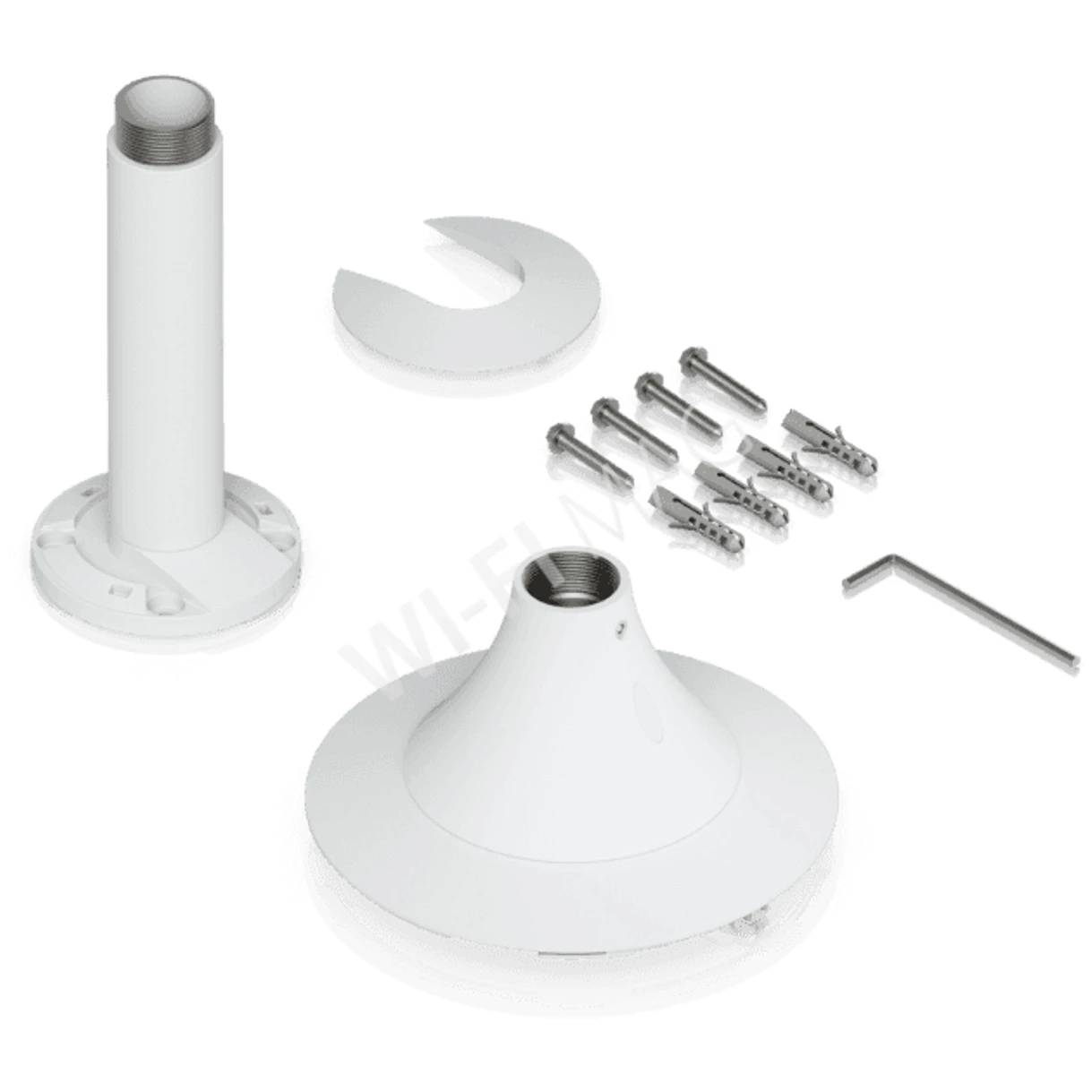 Ubiquiti AI Multi Sensor 4 Camera Pendant Mount White, белый подвесной кронштейн для камер UVC-AI-MS-4