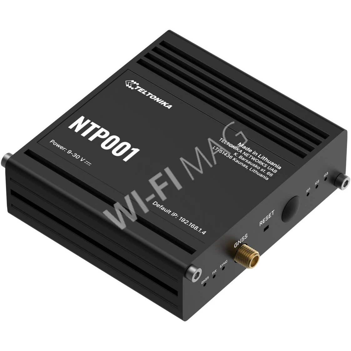 Teltonika NTP001 NTP Server, промышленный NTP-сервер с GNSS, RS232 и RS485