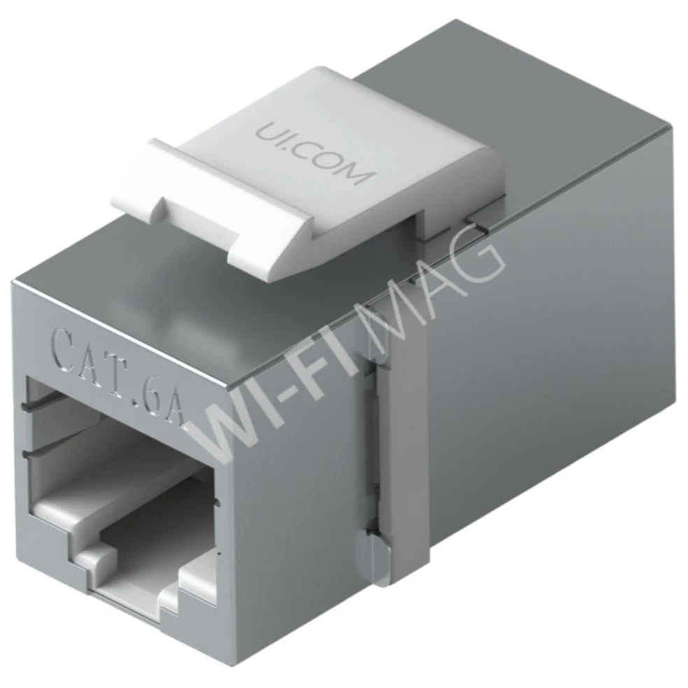 Ubiquiti UniFi Cat6A Keystone Coupler (12-pack) проходные соединители Cat6A (12 штук)
